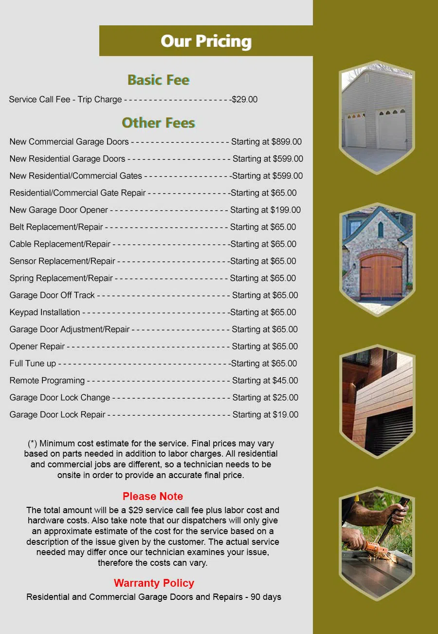 HighTech Garage Door Service Elgin, IL 224-303-0235